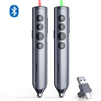 Pointeur de présentation tout-en-un haut de gamme N10s Pro Bluetooth 5.0 et double mode USB-A & C, batterie 360 mAh, télécommande PowerPoint pour LED/LCD