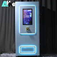 Nouvelle machine distributrice de cartes TCG Pokémon style anime avec bande LED et support de paiement par carte