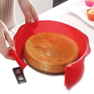 Sustainable Baking Pan Tempered Glass Bottom <b>Silicone</b> Springform Non-Stick Cake Mould <b>Tool</b> - Product Image 3