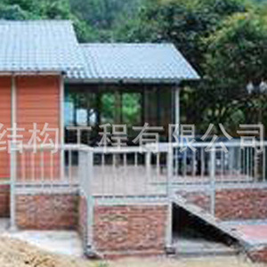 บ้านวิลล่าโครงเหล็กเบา ดีไซน์ทันสมัย สำหรับอยู่อาศัย - Product Image 2