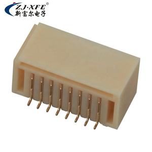 Connecteur à sertir double rangée plaqué or, pas de 1,0 mm, 12/16/20/30/40/50 broches, type 180 à angle droit, prix usine - Product Image 3