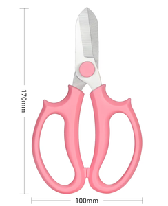 Gartengeräte: Blumenschere mit geradem Schnitt, Blumenschere für den Blumenladen, Haushaltsschere für Blumenzweige und Obstbäume - Product Image 5