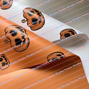 New Design Halloween Wrapping <strong>Paper</strong> for Flower Pumpkin <strong>Elements</strong> Wrapping <strong>Paper</strong> Waterproof Florist Bouquet Packaging <strong>Paper</strong> - Product Image 3