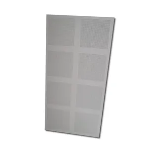 12mm Partição Drywall Pladur Placa de Gesso Acústico Perfurado Preço na Índia DEGO Fábrica