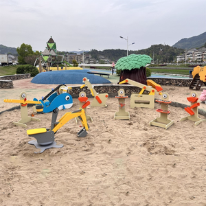 Moetry Kinder-Sandkasten-Set für Drinnen und Draußen Umweltfreundliche PE-Platte Anpassbare Farbe Interaktive Spiele Sandpool-Spielzeug - Product Image 4