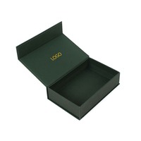 Caja Magnética en Forma de Libro de Cartón de Alta Calidad, Hecha con Materiales Ecológicos, Personalizable para Impresión y Logotipos