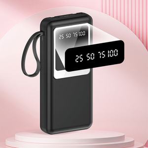 Banco de Energía Universal de 20000 mAh 30000 mAh con Cable, Multifunción, Carga Rápida USB C de 10 W para Teléfono Inteligente - Product Image 4