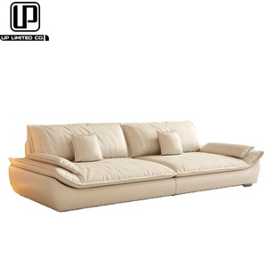 Wholesale European and American Style Living Room White Sectional Comfort Velvet Fabric Leather <b>Sofas</b> Covers <b>Waterproof</b> Living R - Product Image 5