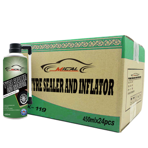 Sellador de Neumáticos Antipinchazos de Fábrica, Líquido de Reparación de Neumáticos, Sellador de Neumáticos Automático para Automóviles, 450 ml - Product Image 5