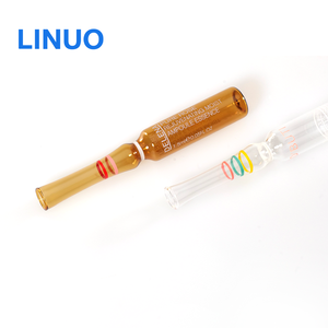หลอดแก้วปลอดเชื้อ LINUO ISO 15378 USP Type I Borosilicate FDA DMF ใส สีเหลืองอำพัน 1 มล. 2 มล. 5 มล. 10 มล. สำหรับฉีดยา วิตามินชนิดน้ำ <span class=keywords><strong>ยา</strong></span>ทางการแพทย์ - Product Image 3