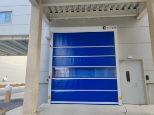 Porta Industriale Avvolgibile in PVC ad Alta Velocità con Superficie Rifinita per Officine, Uso Interno ed Esterno - Product Image 2