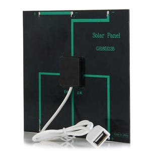 Chargeur solaire 3,5 W à cellules polycristallines, chargeur solaire USB pour batterie externe – Vente directe usine - Product Image 6
