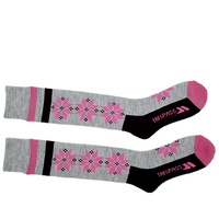Chaussettes thermiques respirantes en laine mérinos pour le ski, la randonnée, la chasse en hiver, les activités de plein air, certifiées Oeko-Tex, accessoires de snowboard, chaussettes florales