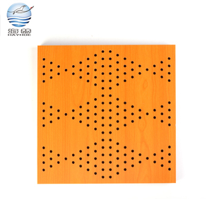 Teatro * 2440*1220mm perforación de <span class=keywords><strong>madera</strong></span> acústico panel de pared para sala de música - Product Image 4