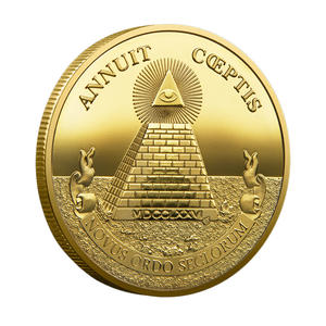 Moneda Conmemorativa del Emblema <span class=keywords><strong>Nacional</strong></span> de EE. UU. en Aleación de Zinc Chapada en <span class=keywords><strong>Oro</strong></span>/Plata, Relieve 3D, Artesanía Metálica, Colección de Cultura Americana, Regalo - Product Image 2