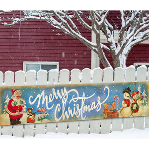 Custom Portable Waterproof Custom Polyester Flag <strong>Banner</strong> For Business Christmas Trade Shows Graduation Events-Outdoor Advertising - Product Image 1