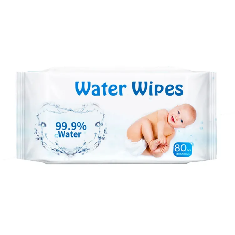 Biokleenカスタム60ct生分解性おむつ新生児赤ちゃん敏感肌赤ちゃん99.9% AuUSAプレミアムマーケット用純水ウェットワイプ