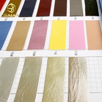 Rouleau de cuir synthétique PU effet vieilli craquelé et froissé, 20 couleurs, pour la fabrication de chaussures, sacs à main, bagages et accessoires de bricolage