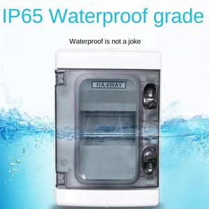 สวิตช์วงจรไฟฟ้า18ทางกันน้ำ IP65กล่องกระจายไฟฟ้าแบบพลาสติกชุด HA - Product Image 3