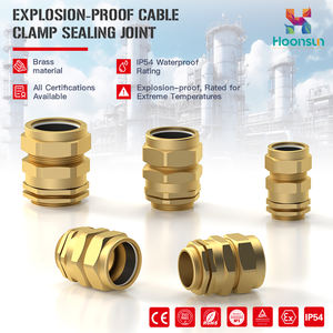 Prensaestopas de Latón CW de Doble Compresión Hoonsun, a Prueba de Explosiones, IP68, Bajo Voltaje, Exd IIC Gb - Product Image 3
