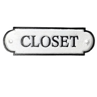 Plaque de blanchisserie en fer forgé à la main, Vintage, rétro, 1 pièce