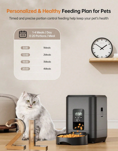 تصميم جديد 2L Cat وabs تعمل ببطارية <span class=keywords><strong>Pet</strong></span> <span class=keywords><strong>Pet</strong></span>-sersmall وعاء تغذية للحيوانات الأليفة مشحون أوتوماتيكياً - Product Image 6