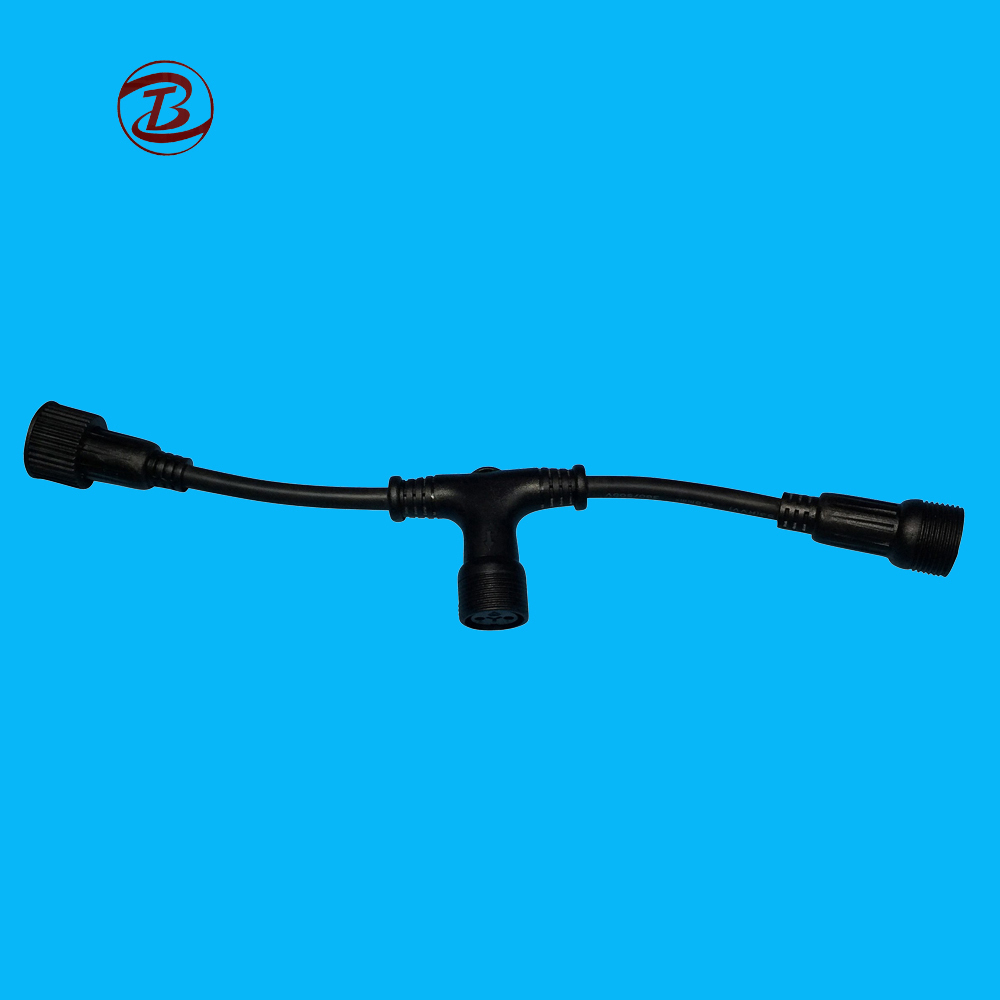 Fil splitter 1-6 voies électrique de cloison étanche ip67 connecteur étanche