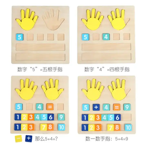 Doigt arithmétique enseignement illumination artefact classes de maternelle apprendre les mathématiques opération addition et soustraction conseil - Product Image 3