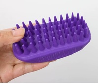 Kit de toilettage tout-en-un pour chiens et chats, en plastique écologique, portable, brosse à poils pour animaux, peigne, coupe-ongles pour l'entretien des animaux