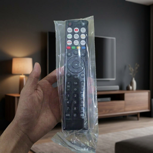 Télécommande de remplacement ERF2O38H pour téléviseur intelligent Hisense, 433 MHz, code roulant, pile AAA, 4 boutons - Product Image 3
