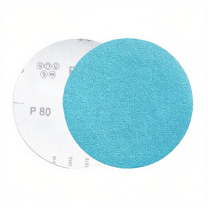 Disques de ponçage Velcro robustes P80 150 mm pour le polissage du bois et du métal - Product Image 2