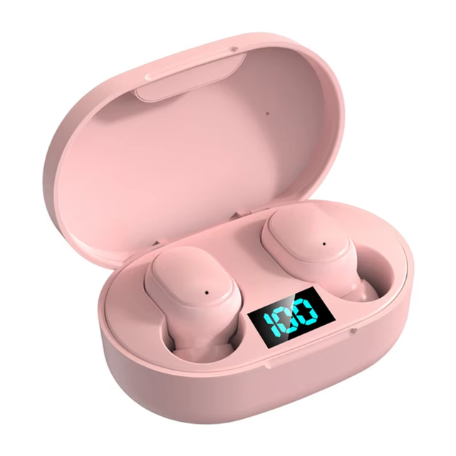 Wholesale Wireless BT Earphones E6S TWS Stereo Sound Headphones Sport Noise Cancelling with Mic Wireless Bluetooth Headset