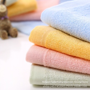 <span class=keywords><strong>Serviette</strong></span> carrée en coton 25x25cm pour bébé et nourrisson de <span class=keywords><strong>maternelle</strong></span>, douce, tissage uni, personnalisable avec logo, vente en gros - Product Image 4
