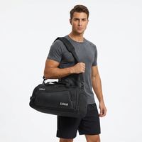 Sacs de sport personnalisés avec logo, sacs de voyage pour hommes, sacs de sport imperméables, sacs de voyage en tissu Oxford, sacs de rangement pour usage quotidien, sacs de sport de plein air