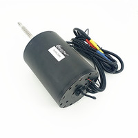 Moteur électrique sans balais DC étanche Reacher Tech D155L210 IP68, 26 kW max, 45 kW, 50 Nm, pour planche de surf, E-foil, marine