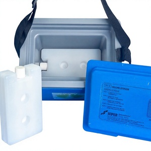 <b>Custom</b> Modern Thermal <b>Insulated</b> Cooler <b>Box</b> 12L with Portable Reusable PP & PE Ice Pack for Outdoor Camping and Medical Use - Product Image 1