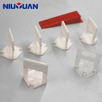 Système de nivellement de carreaux NIUYUAN OEM, clips de nivellement personnalisés, système anti-décalage de carreaux