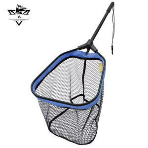 2026New Design professionnel flottant pliable pêche épuisette Tube en aluminium coulissant filets de pêche à la mouche <span class=keywords><strong>pour</strong></span> rivière - Product Image 1