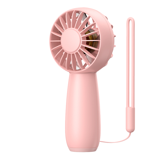 K20 1800mAh Mini Portable Handheld Fan Compact USB Rechargeable Cooling Personal Hand Fan for Travel Outdoor Office