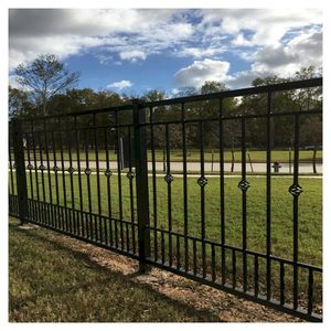 Panneaux de clôture en fer forgé Prima Elegant, garde-corps métallique personnalisable, garde-corps en fer forgé durable pour jardin extérieur et <span class=keywords><strong>balcon</strong></span> - Product Image 4