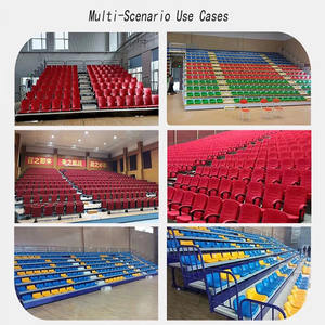 Sedili Sportivi Economici in Plastica per Tribune di Stadi e Campi da Calcio Attrezzatura per Campi Sportivi - Product Image 6