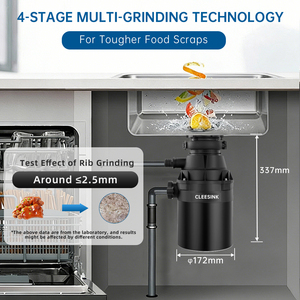 Procesador de Desechos de Alimentos Eléctrico para el Hogar de 0.75 HP - Product Image 2