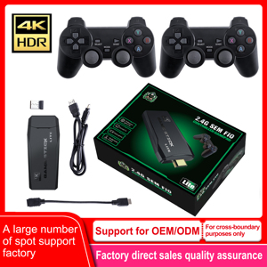 M8 4K Trò Chơi Stick 30000 + HD Trò Chơi Máy Nghe Nhạc Hộp 2025 2.4Ghz Không Dây Cầm Tay Điều Khiển Arcade Retro TV Nhà M8 <span class=keywords><strong>Video</strong></span> Trò Chơi Giao Diện Điều Khiển - Product Image 2