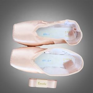 S5115 rose Sansha Pointe chaussures en gros doux chaussures <span class=keywords><strong>de</strong></span> danse Sansha Satin <span class=keywords><strong>Ballet</strong></span> Pointe chaussures <span class=keywords><strong>de</strong></span> danse - Product Image 3