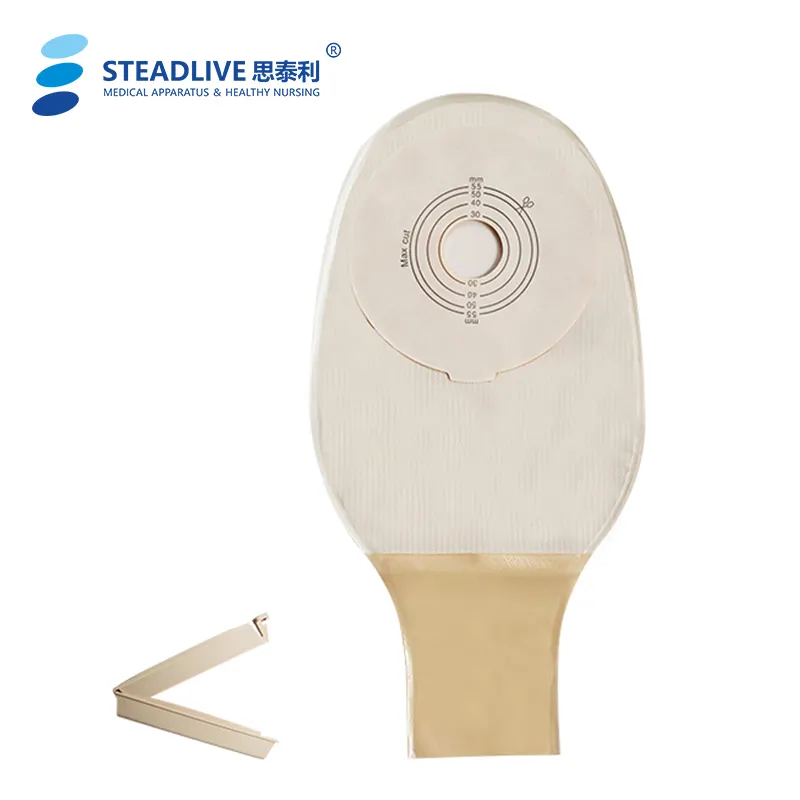 55mm one piece drainable colostomy pouch