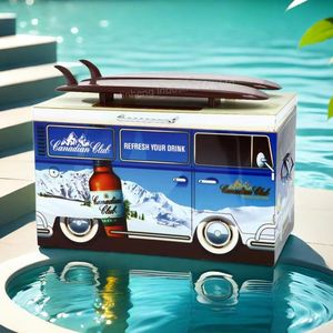 Nevera Portátil Metálica Retro Jinheng, Estilo Bohemio, para Patineta, Aire Libre, Camping, Viajes, Barbacoa, Picnic, Pesca - Product Image 6