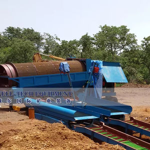 Écran de tambour à écran trommel avec tapis déchiqueté - Product Image 1