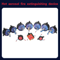 Système d'extinction automatique d'incendie par aérosol portable pour véhicules pour les incendies de classe D