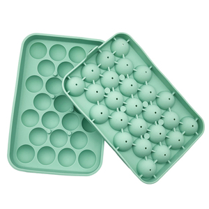 Productos de moda más vendidos, novedades 2025: moldes delgados y redondos para hielo, herramientas para helados, bandejas de silicona para cubitos de hielo para congelador. - Product Image 1