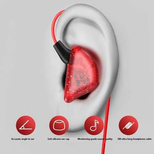 <span class=keywords><strong>Auriculares</strong></span> de Monitoreo Profesionales con <span class=keywords><strong>Cable</strong></span>, <span class=keywords><strong>Auriculares</strong></span> Intrauditivos para Monitoreo, <span class=keywords><strong>Auriculares</strong></span> HiFi para Música - Product Image 2